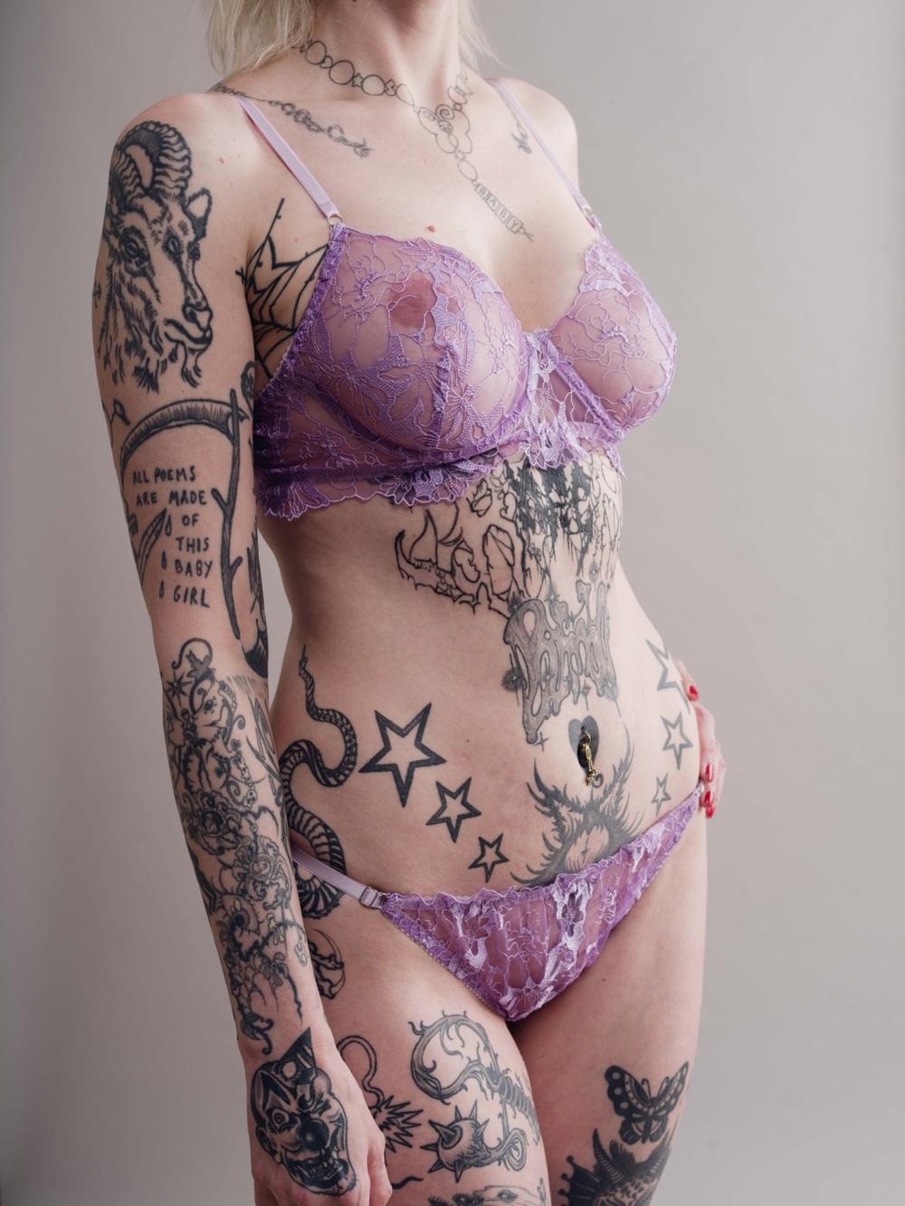 NWT Embroidered Lavender Lace Panties - Women Intimates